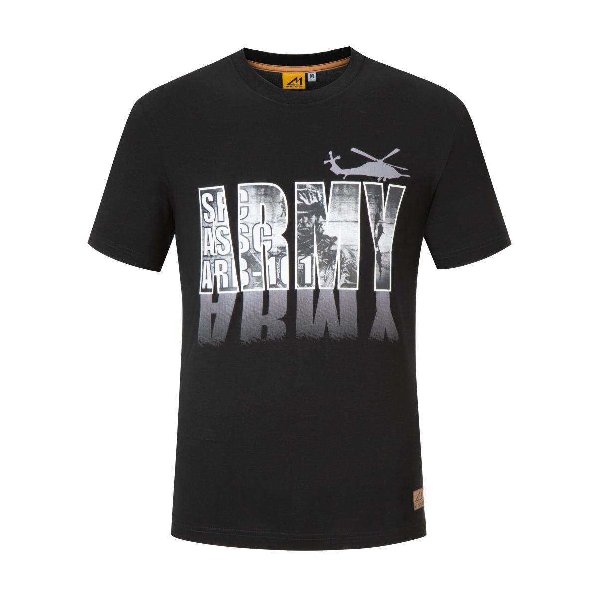 軍風彈力棉T-黑-ARMY-82066-19C,佳豐有限公司
